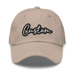 CUSTOM DAD HAT. ADD YOUR TEXT.