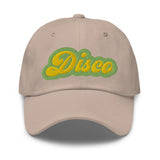 CUSTOM DAD HAT • DISCO STYLE FONT • 1 •