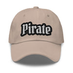 CUSTOM DAD HAT • PIRATE STYLE FONT • 1 •
