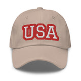 CUSTOM DAD HAT • USA STYLE FONT • 1 •