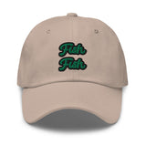 CUSTOM DAD HAT • FISH STYLE FONT • 2 •