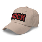 CUSTOM DAD HAT • ROCK STYLE FONT • 1 •