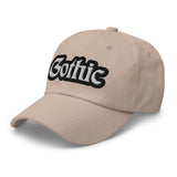 CUSTOM DAD HAT • GOTHIC STYLE FONT • 1 •