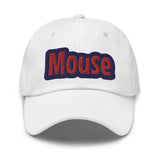 CUSTOM DAD HAT • MOUSE STYLE FONT • 1 •