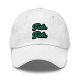 CUSTOM DAD HAT • FISH STYLE FONT • 2 •