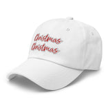 CUSTOM DAD HAT • CHRISTMAS STYLE FONT • 2 •