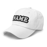 CUSTOM NAME • DAD HAT • ADD ANY NAME/WORD/YEAR/DATE/AGE/NUMBER