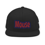 CUSTOM SNAPBACK HAT • MOUSE STYLE FONT • 1 •