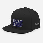 CUSTOM SNAPBACK HAT • SPORT STYLE FONT • 2 •