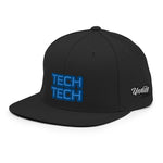 CUSTOM SNAPBACK HAT • TECH STYLE FONT • 2 •