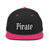 CUSTOM SNAPBACK HAT • PIRATE STYLE FONT • 1 •