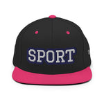 CUSTOM SNAPBACK HAT • SPORT STYLE FONT • 1 •