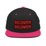 CUSTOM SNAPBACK HAT • HALLOWEEN STYLE FONT • 2 •