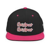 CUSTOM SNAPBACK HAT • CHRISTMAS STYLE FONT • 2 •