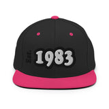 CUSTOM YEAR OF BIRTH • SNAPBACK HAT • ESTABLISHED ???? ADD ANY YEAR