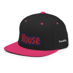 CUSTOM SNAPBACK HAT • MOUSE STYLE FONT • 1 •