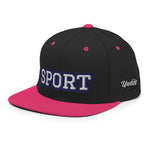 CUSTOM SNAPBACK HAT • SPORT STYLE FONT • 1 •