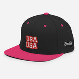 CUSTOM SNAPBACK HAT • USA STYLE FONT • 2 •