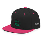 CUSTOM SNAPBACK HAT • FISH STYLE FONT • 2 •