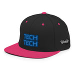 CUSTOM SNAPBACK HAT • TECH STYLE FONT • 2 •