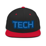 CUSTOM SNAPBACK HAT • TECH STYLE FONT • 1 •