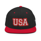 CUSTOM SNAPBACK HAT • USA STYLE FONT • 1 •