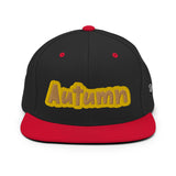 CUSTOM SNAPBACK HAT • AUTUMN STYLE FONT • 1 •