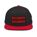 CUSTOM SNAPBACK HAT • HALLOWEEN STYLE FONT • 2 •