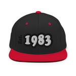 CUSTOM YEAR OF BIRTH • SNAPBACK HAT • ESTABLISHED ???? ADD ANY YEAR