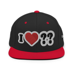CUSTOM I🧡 LOVE ?? • SNAPBACK HAT • ADD ANY NAME OR CITY INITIALS