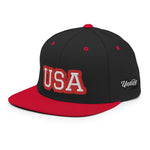 CUSTOM SNAPBACK HAT • USA STYLE FONT • 1 •