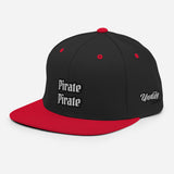 CUSTOM SNAPBACK HAT • PIRATE STYLE FONT • 2 •