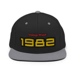 CUSTOM YEAR OF BIRTH SNAPBACK HAT.