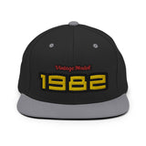 CUSTOM YEAR OF BIRTH SNAPBACK HAT.