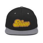 CUSTOM SNAPBACK HAT • DISCO STYLE FONT • 1 •