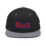 CUSTOM SNAPBACK HAT • MOUSE STYLE FONT • 1 •