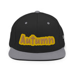 CUSTOM SNAPBACK HAT • AUTUMN STYLE FONT • 1 •