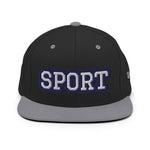 CUSTOM SNAPBACK HAT • SPORT STYLE FONT • 1 •