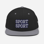 CUSTOM SNAPBACK HAT • SPORT STYLE FONT • 2 •