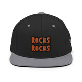 CUSTOM SNAPBACK HAT • ROCKS STYLE FONT • 2 •