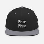 CUSTOM SNAPBACK HAT • PIRATE STYLE FONT • 2 •