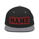 CUSTOM NAME • SNAPBACK HAT • ADD ANY NAME/WORD/YEAR/DATE/AGE/NUMBER