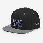 CUSTOM SNAPBACK HAT • SPORT STYLE FONT • 2 •