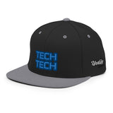 CUSTOM SNAPBACK HAT • TECH STYLE FONT • 2 •