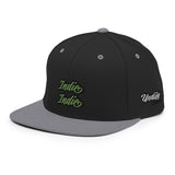 CUSTOM SNAPBACK HAT • INDIE STYLE FONT • 2 •