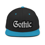 CUSTOM SNAPBACK HAT • GOTHIC STYLE FONT • 1 •