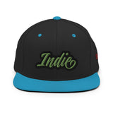 CUSTOM SNAPBACK HAT • INDIE STYLE FONT • 1 •