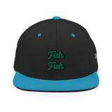 CUSTOM SNAPBACK HAT • FISH STYLE FONT • 2 •