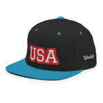 CUSTOM SNAPBACK HAT • USA STYLE FONT • 1 •