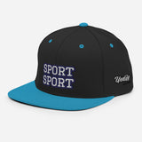 CUSTOM SNAPBACK HAT • SPORT STYLE FONT • 2 •